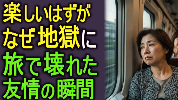 旅行で友情が壊れる理由。シニア世代に増える絶縁のきっかけとは