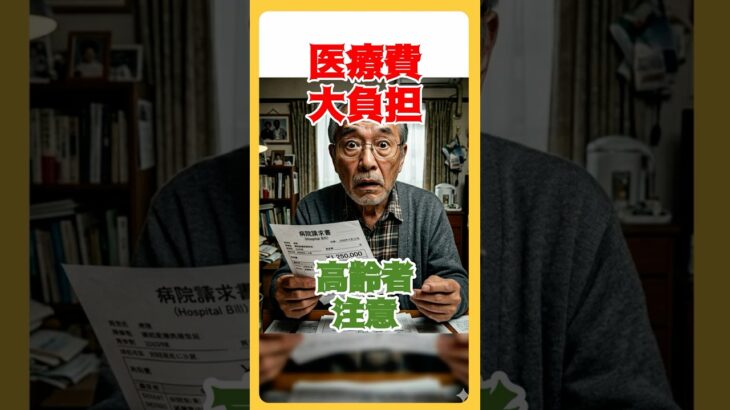 【日本】年金だけでは危険…高齢者の医療費