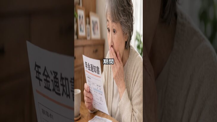 【シニアの窓口】年金の通知書をもう一度見直した日の話
