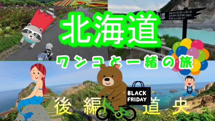 【６０代シニア旅】北海道 道央を愛犬とドライブ！！