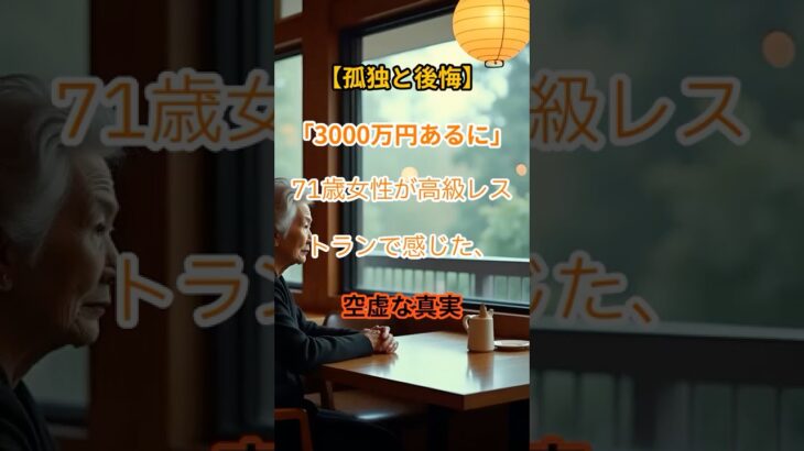 【孤独と後悔】生涯独身女性の老後に待つ残酷な現実…【シニアの口コミ】