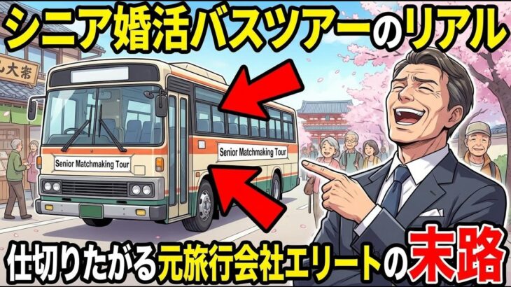 【シニア層　昔の職業病】婚活バスツアーでも添乗員にダメ出し！元・旅行会社エリートの「プロの血」が騒ぎ、シニア婚活で大暴走！？
