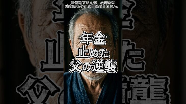 ⚠️【スカッと】年金を当然扱いした家族の末路