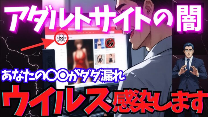 【超危険】アダルトサイト閲覧で知らない間にウイルス感染！?確認する方法と対策