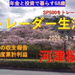 年金暮らしの資産運用 シニアデイトレ 河津桜