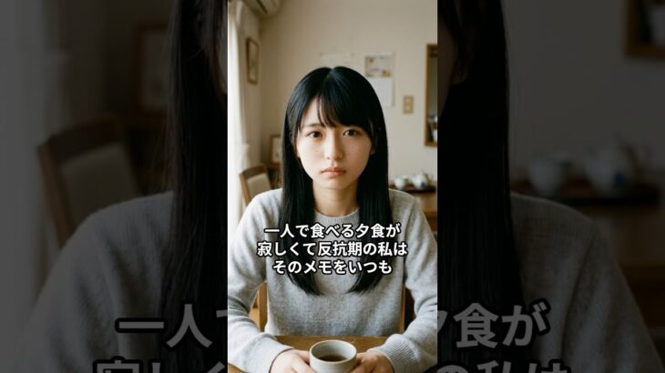 母の置き手紙 泣ける1分ドラマ #感動する話 #シニア #ドラマ#泣ける話