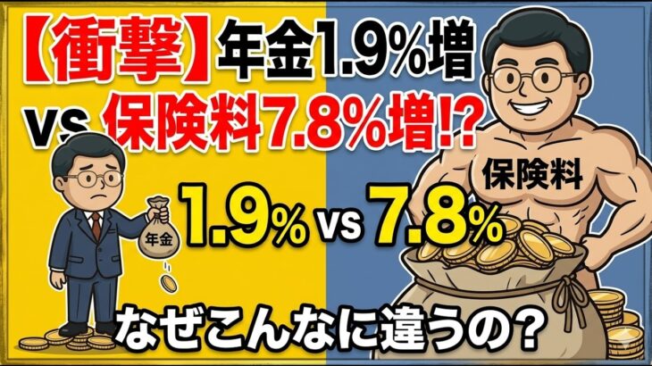 年金1.9％増、保険料7.8％増…シニア家計を直撃する「静かな値上げ」の正体