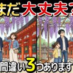 【旅する脳トレ】続けられる間違い探し10問｜奈良旅行 編｜高齢者・シニア世代の方向け！脳を若々しく保ちましょう🌸