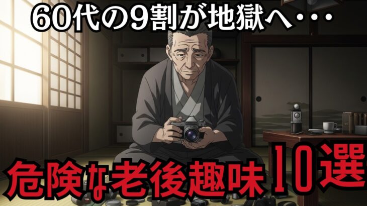 【シニアの本音】一瞬で貯金が底をついた定年後の危険な趣味 口コミ10選紹介します【老後貧乏】