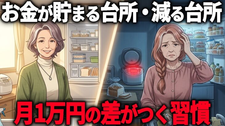 【年金10万】お金に不自由しない人が”台所”で絶対にしない事5選…やめるだけで月1万円浮きます