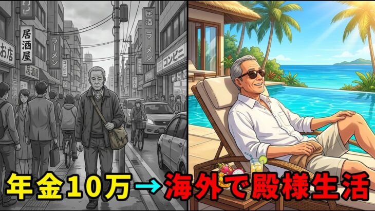 【シニアライフ】年金月10万で「殿様生活」？65歳で海外移住して人生をバラ色に変えた成功の秘密5選