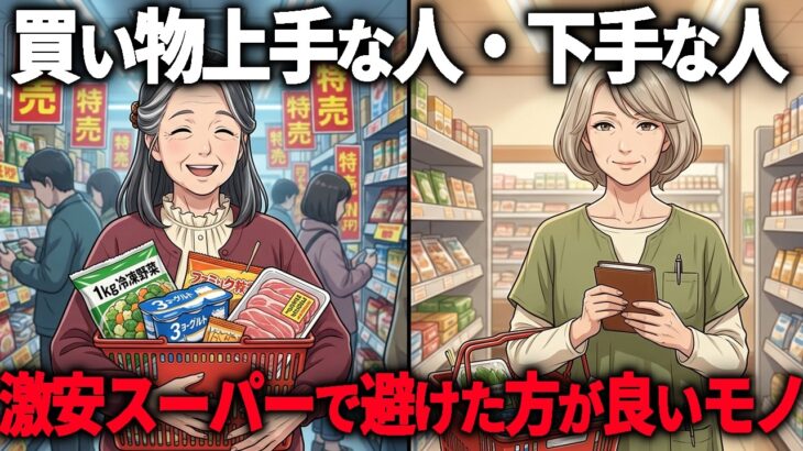 【年金11万円】激安スーパーで”5つのモノ”を買うのをやめるだけで年間24万削減…ズボラな私でも食費が勝手に削減できた習慣