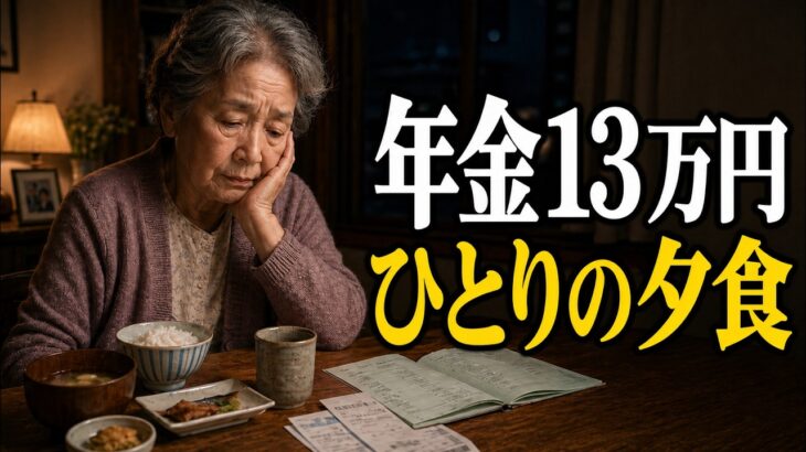 【朗読】年金13万円、ひとりの夕食。スーパーのレシートに残っていた亡き夫の小さな嘘