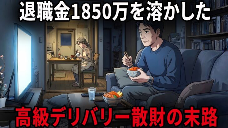 【シニアの現実】退職金1850万が残り390万に…。高級時計やデリバリー三昧で老後資金を食いつぶした元技師が、妻の無言の優しさと健診で気づいた「致命的なミス」