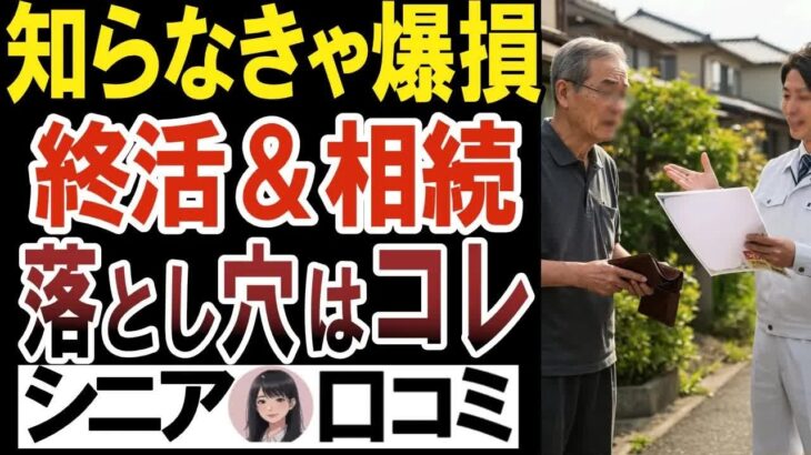 【知らなきゃ大損確定】家族を地獄に落とす終活・相続の落とし穴クチコミ20選