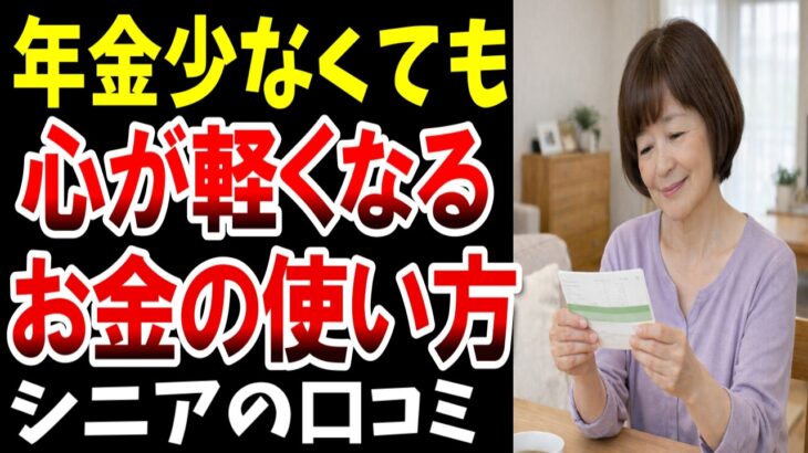 【老後貧困にならない人】少ない年金でも豊かに暮らす老後、シニアの口コミ20選紹介します