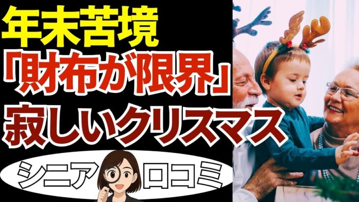 【年金生活】クリスマスと年末がつらい…シニアの本音20話