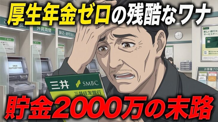 【老後破綻】厚生年金ゼロだけど貯金2000万円…それでも逃げ切れない残酷な現実