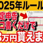 🏯【超速報】2025年最新版！働きながら年金受給、確定申告と定額減税どうなる？（給与と年金両方ある人の所得税）🏯