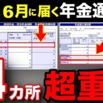 🪭【超重要】2025年6月に届く年金通知書ココだけチェックして！9割の人が損してる！【年金額改定通知書 振込通知書】🪭