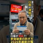 自分のお金なのに使えない？2026年日本シニア「口座凍結」の非常事態！🚫🏦] #ウェブドラマ #映画 #スカッとする #ウェブドラマ #映画 #スカッとする #ドラマ #社長 #パワハラ復讐
