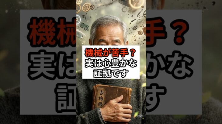 【高齢者向け】「スマホが使えなくて情けない」は大きな勘違い。機械が苦手な自分を安心に変える、寿命を延ばす3つの新常識