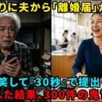 友人とのシニア旅行から帰ると夫から郵送で離婚届が「郵便でーす」→大爆笑し30秒で提出、即引っ越しすると半狂乱の夫から300件の鬼電が   【シニアライフ】【60代以上の方へ】