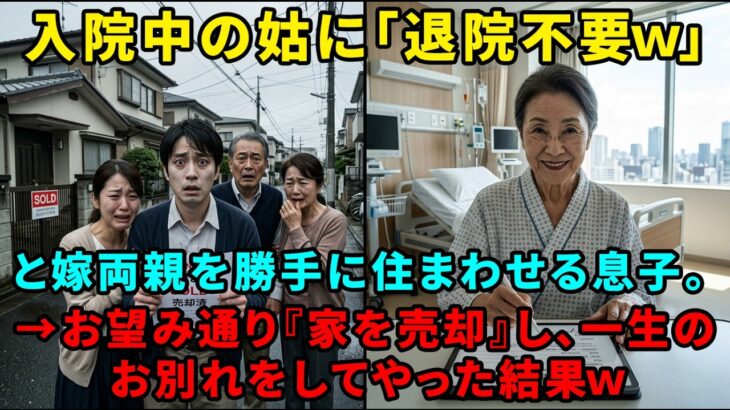シニア旅行から帰宅すると、夫から郵送で『離婚届』が。→私「やったー！」大爆笑して30秒で役所に提出＆即引っ越し！完全に捨てられた夫が半狂乱で300件の鬼電を…ｗ【シニアライフ】【60代以上の方へ】