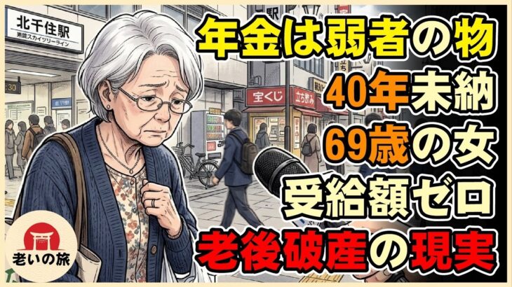 【漫画】「年金なんて弱者が払うもの」40年未納を貫いた69歳女…突きつけられた“受給額ゼロ”と老後破産の残酷な現実【シニアライフ】【60代以上の方へ】