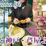【関西4泊5日の旅】京都|神戸|芦屋|娘とのんびり☕️🧁🍽️🌸