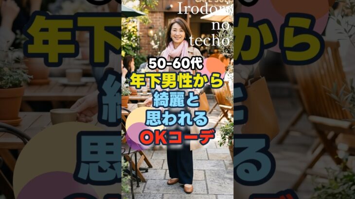 50～60代　年下男性から綺麗と思われるOKコーデ　#ファッション #シニア #50代 #60代 #shorts