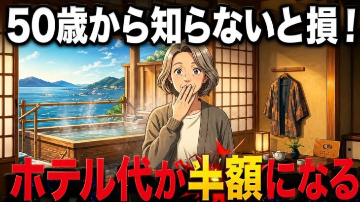 50歳以上は必見…知らないと損！旅行が半額になるシニア最強ホテル割引TOP5