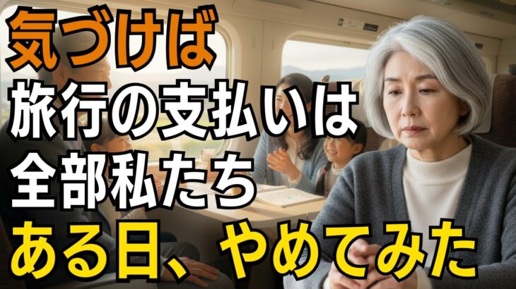 温泉旅行に誘われて。気づけば支払いはすべて私たち…。ある日、払わなかった結果【シニアライフ】【60代以上の方へ】