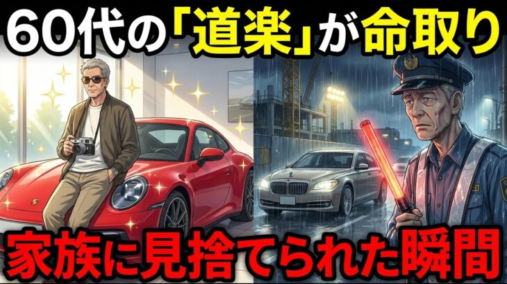 60代で始めると破産する「金持ち趣味」5選。退職金を高級車とカメラに注ぎ込んだ男の末路【シニア朗読雑学】0208