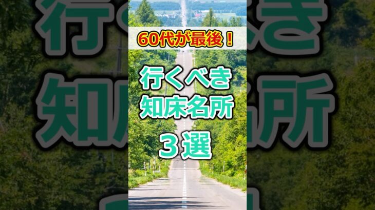 【60代必見】元気な60代がラストチャンス！大変だけど行くべき観光地トップ3# #60歳代  #シニア旅行#ひとり旅 #shorts #gw #シニアライフ60代  #60代旅行 #春旅行#旅行