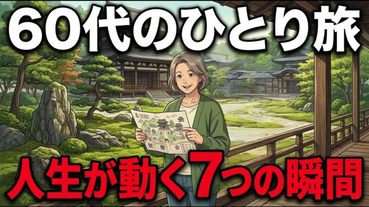 60代のひとり旅で「人生が動き出した」7つの瞬間。孤独を自由に変える最高の自己投資