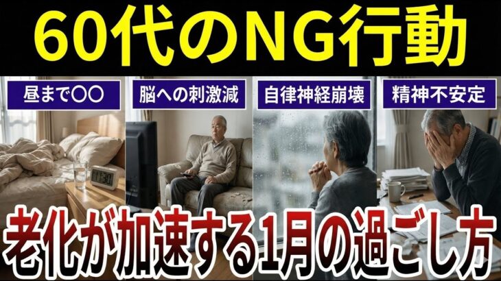 【シニア要注意】60代で絶対に行ってはいけないNG行動！口コミ20選紹介します