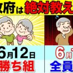 🪭【知らないと損！】6月13日の年金増額の罠！日本人全員が地獄に行き！その支給額は本当！？税金払い過ぎ？確認方法は超カンタン！🪭