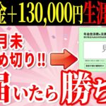 🌸【緊急速報！】65歳から毎年13万円が年金に一生上乗せ！合計100万円以上もらえる年金生活者支援給付金とは？【給付金⧸支給金⧸申請方法】🌸