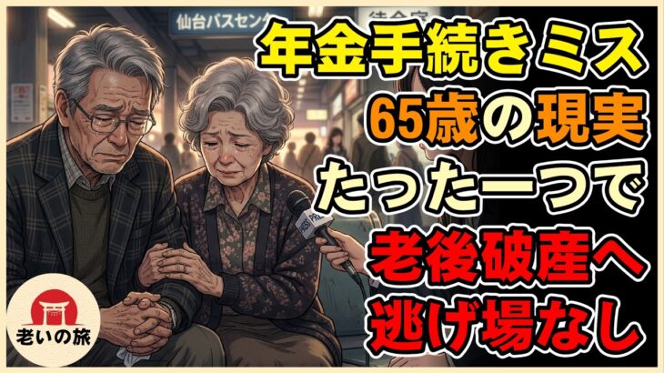 【漫画】年金手続きのたった一つのミスで老後破産…65歳で突きつけられた「逃げ場のない」残酷な現実【シニアライフ】【60代以上の方へ】