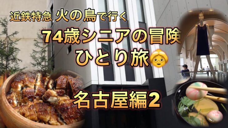 74歳シニア/冒険ひとり旅/名古屋 炭焼 うな富士 名駅店/ランチ