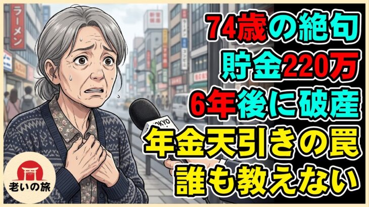 【漫画】74歳の衝撃。夫婦で年金月21万、贅沢してないのに毎月赤字…貯金ゼロへ向かう恐ろしい理由【シニアライフ】【60代以上の方へ】