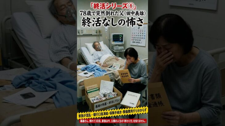 【終活シリーズ①実話】泣く間もなかった。78歳の父が逝った2週間後に起きたこと