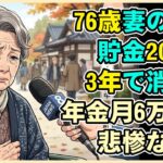 【漫画】79歳夫の後悔。年金月16万・貯金2000万で安心のはずが家を手放す現実に絶句。真面目に働いた男の資産が消えた理由【シニアライフ】【60代以上の方へ】