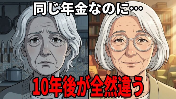 【月8万円の年金】豊かな老後を送る人と苦しい老後で終わる人の差はここにあった