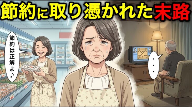 【漫画】年金生活で「80円の節約」で老後資金が破産した妻。年金”夫婦で月15万6千円”の末路…