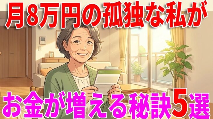 年金8万でも毎月黒字になる魔法の習慣5選