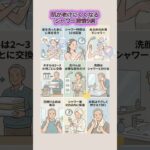 肌が老けにくくなるシャワー習慣9選                                         #肌ケア #肌の老化対策 #シャワー習慣 #乾燥対策 #保湿ケア