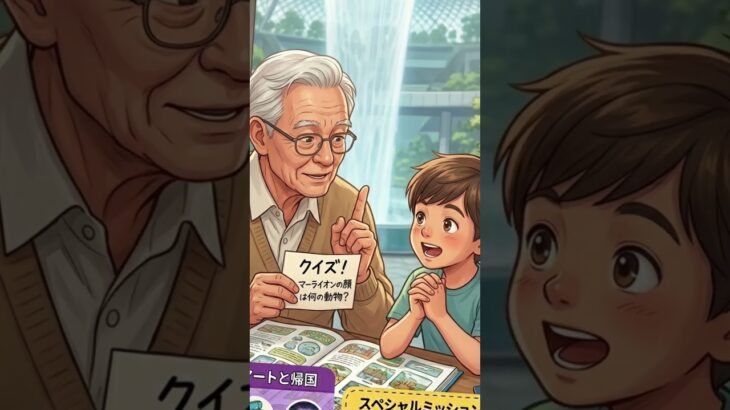 孫モテ必須！シニア世代のAI活用　孫との旅行のしおりを生成！