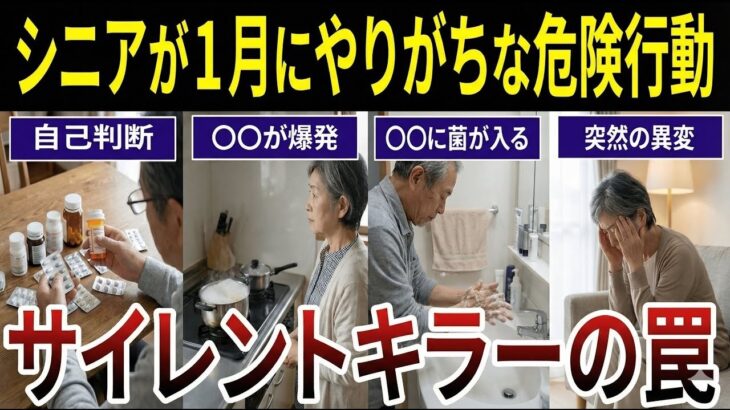 【シニア要注意】１月に絶対にNGな危険行動！口コミ20選を紹介します